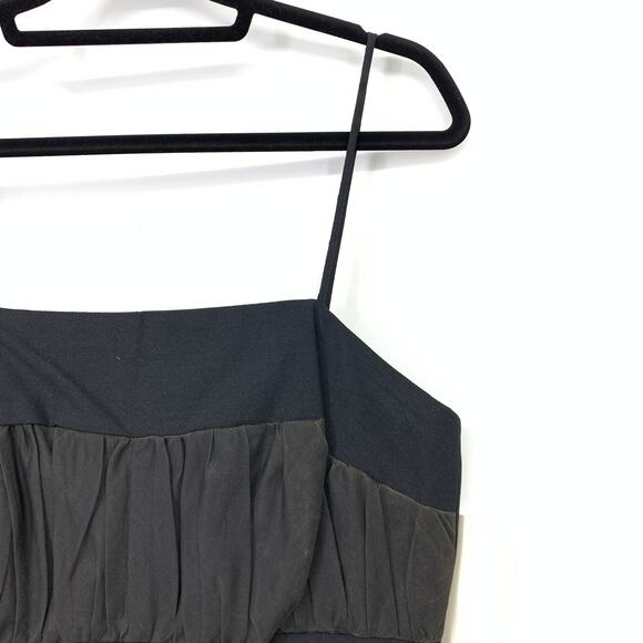 Vintage 1950's Lilli Diamond Women's Approx Size Small Sheath Midi Dress Black - Picture 3 of 5